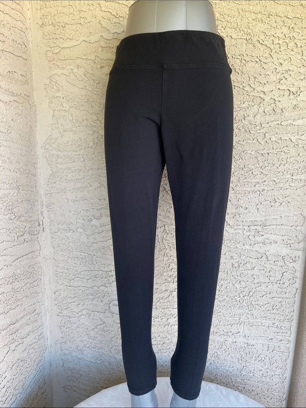 J, Crew Factory leggings Black, cotton rich, size L